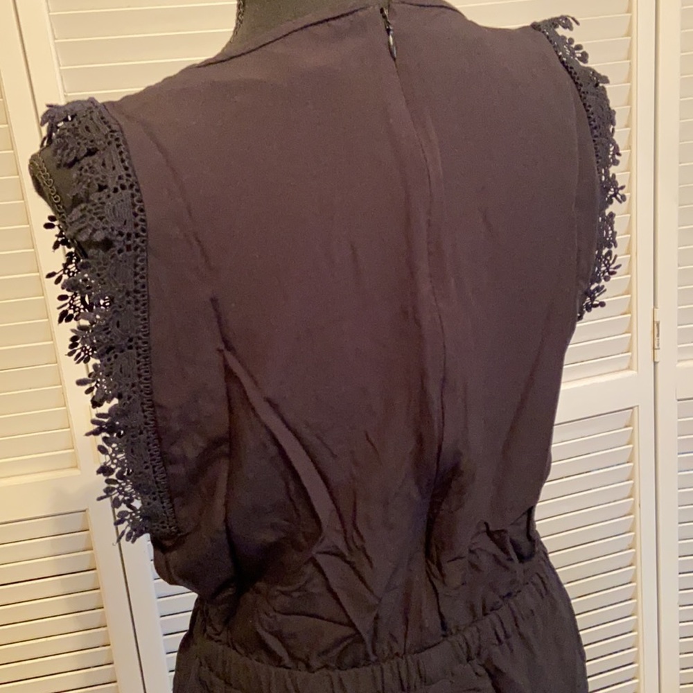 LOFT BLACK ROMPER - Picture 10 of 10